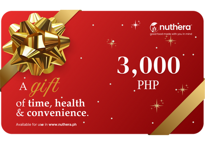 3,000 PHP e-Gift Card - Nuthera®