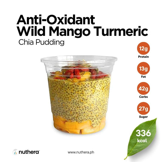 Anti-Oxidant Wild Mango Turmeric Chia Pudding - Nuthera®