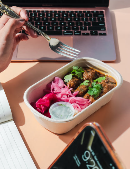 Indian Butter Chicken with Coconut Cilantro and Beetroot Hummus - Nuthera®