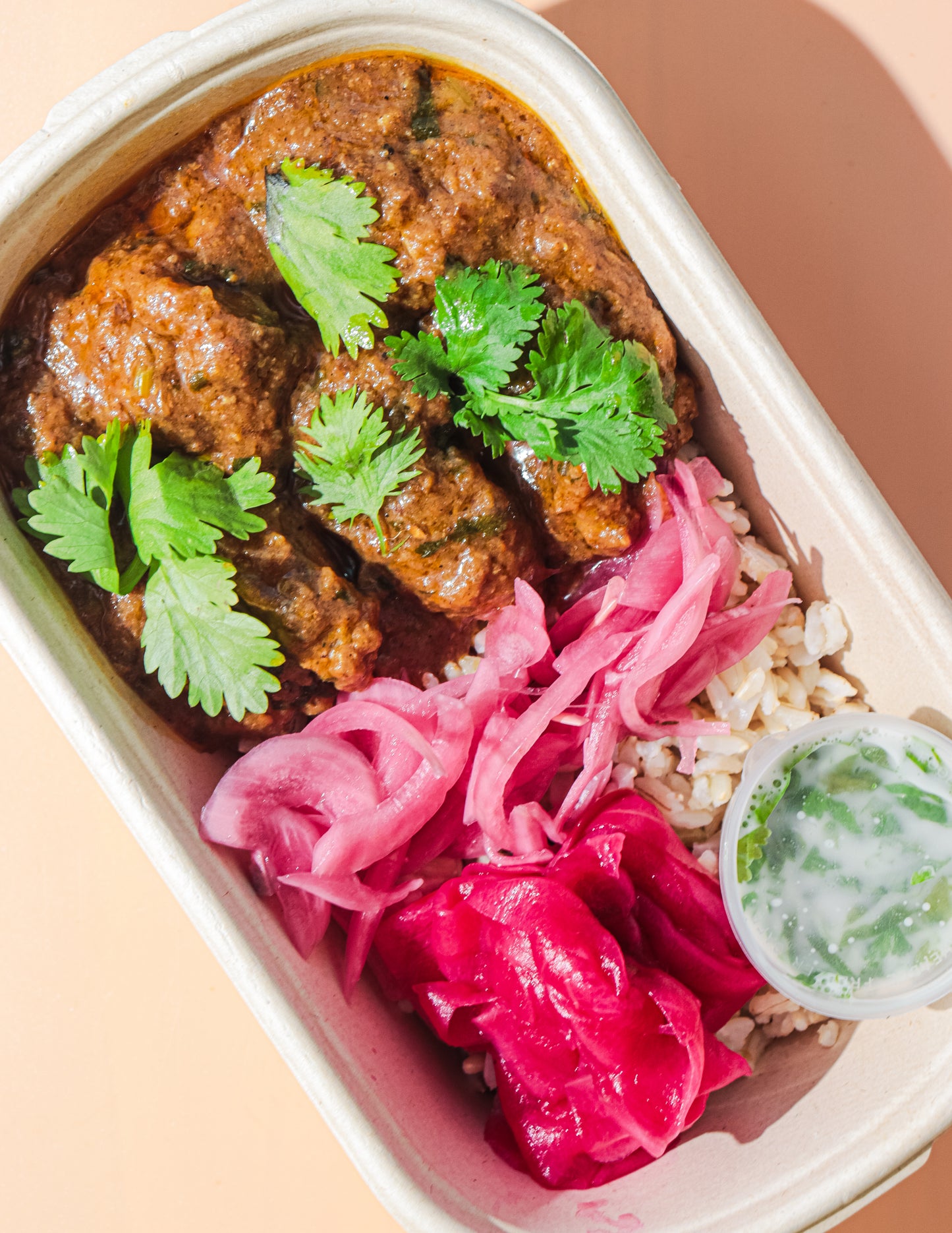 Indian Butter Chicken with Coconut Cilantro and Beetroot Hummus - Nuthera®