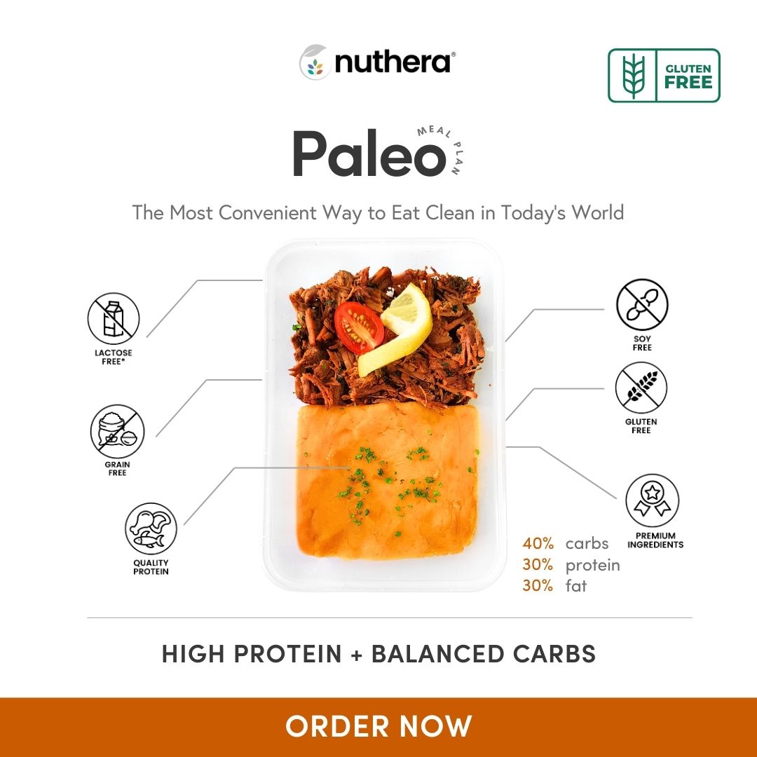 Paleo - 3 Meals/Day - 7-day Delivery - Nuthera®