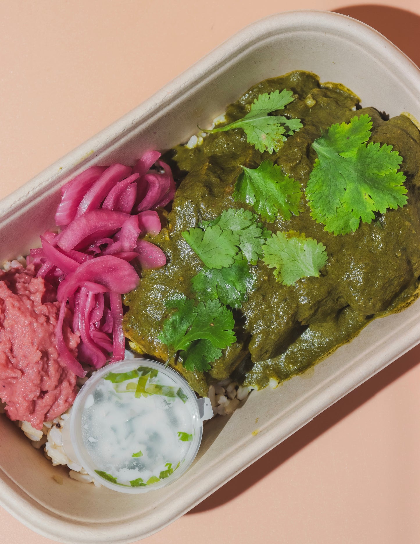 Plant Power Tofu Palak with Coconut Cilantro and Beetroot Hummus - Nuthera®