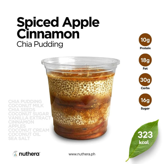 Spiced Cinnamon Apple Pie Chia Pudding - Nuthera®